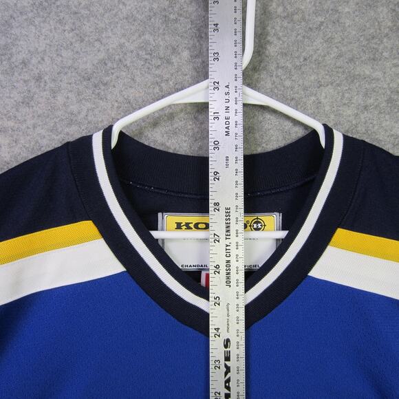 St Louis Blues Jersey Mens XL Blue NHL Hockey Koho Throwback Retro 90s Style - Picture 7 of 8
